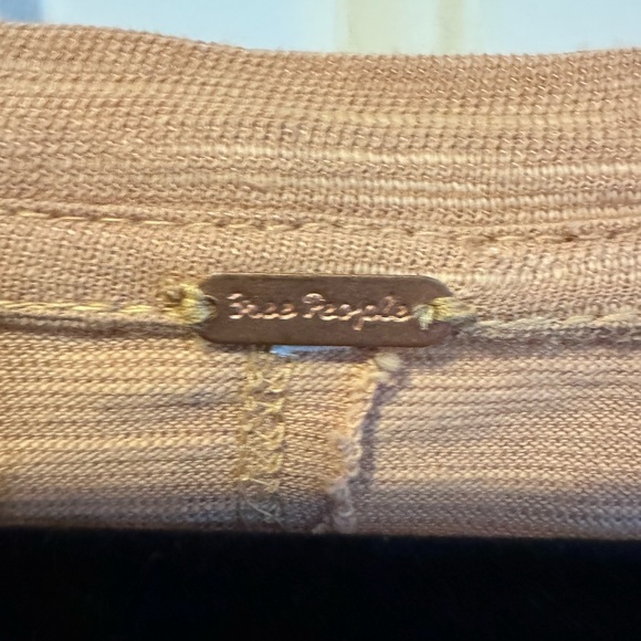 NWOT Free People Tall Tales Embellished Boho Long Sleeve Tunic Top - Picture 8 of 10